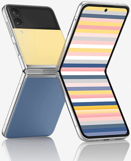 Samsung SM-F711W Galaxy Z Flip 3 5G Bespoke Edition TD-LTE CA 256GB  (Samsung Bloom 2) Detailed Tech Specs