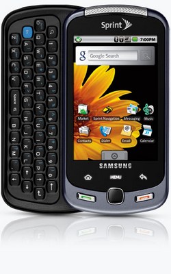 Samsung SPH-M900 Moment Detailed Tech Specs