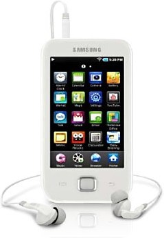 Samsung YP-G50EW Galaxy Player 50 16GB image image