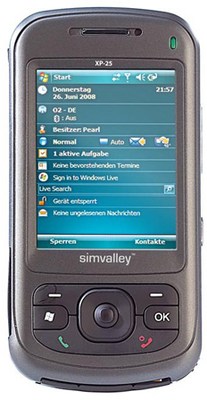 Simvalley Mobile Smartphone XP-25 Detailed Tech Specs