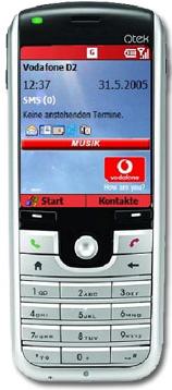 Vodafone VDA  (HTC Feeler) Detailed Tech Specs