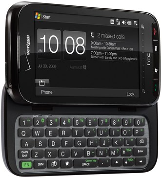 Verizon Touch Pro2 XV6875  (HTC Rhodium 500) Detailed Tech Specs