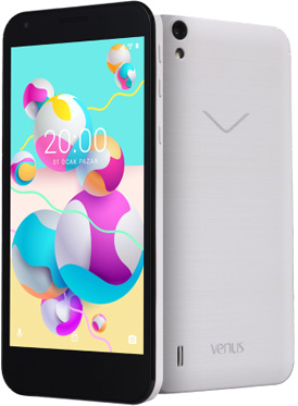 Vestel Venus 5000 Dual SIM LTE Altin / Siyah / Beyaz / Gumus Detailed Tech Specs